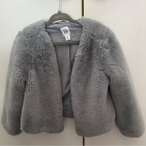 Gap Toddler Faux Fur cropped Jacket